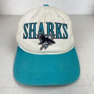 Vintage San Jose Sharks Hat Shadow Sports Specialties Cap 90s Hockey Center Ice
